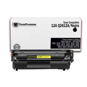 Toner Genérico Hp Q2612A Para HP LaserJet 1005, 1010, 1012, 1015, 1018, 1020, 1022