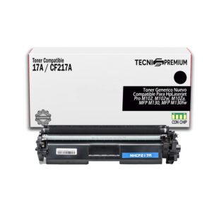 Toner 17a Compatible con Hp Laserjet Pro M102, M102w, M102a, MFP M130, MFP M130fw, MFP M130nw