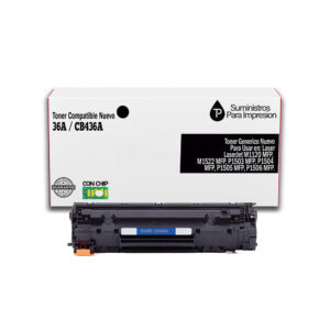 Toner 36A Compatible con Hp LaserJet P1505, P1505n, M1522, M1522 MFP, M1522nf