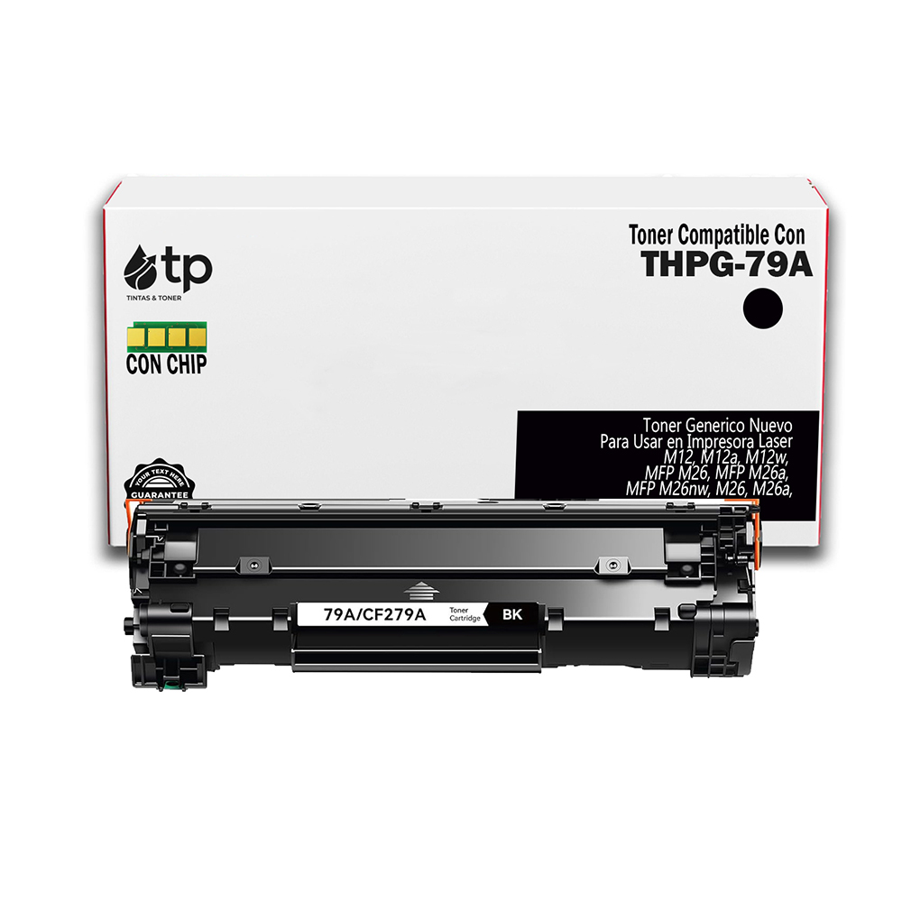 Toner 79A Compatible con LaserJet Pro M12, M12a, M12w, MFP M26, MFP M26a, MFP M26nw, M26, M26a