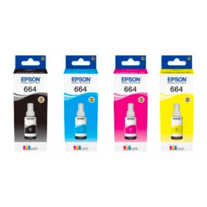 Kit Botellas de Tintas Epson Ecotank T664