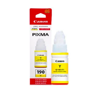 Botella de Tinta Canon Gi-190 Y Yellow