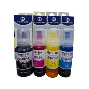 Kit de 4 tintas 504 Compatibles Para Impresoras Epson L4150 L4160 L4260 L6161 L6171