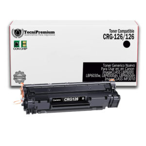 Toner Crc-126 Compatible con Canon imageCLASS LBP6200, LBP6200d, LBP6230, LBP6230dw.