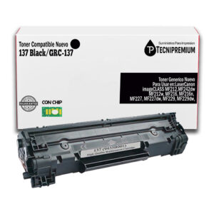 Toner CRG137 Compatible Para Canon imageCLASS MF212, MF212w, MF216, MF216n, MF227, MF227dw, MF229, MF229dw,