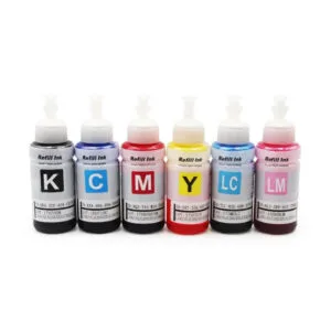 Kit 6 Tintas Epson L800 L801  Genéricas