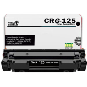 Toner CRG-125 Compatible para Canon imageCLASS LBP6000, MF3010, MF3010 VP, LBP6030w, LBP6030