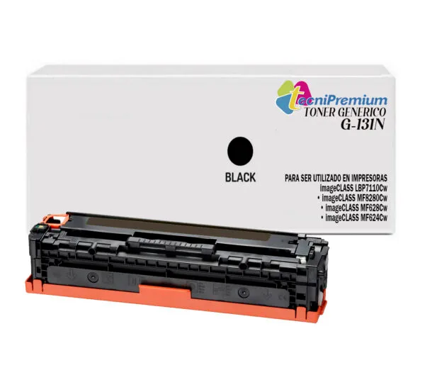 Toner Canon 131 Color Negro Genérico