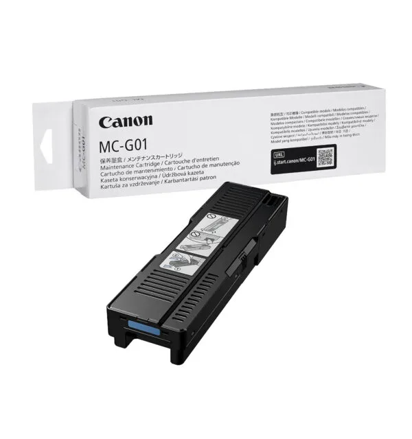 Caja Cartucho Mantenimiento Canon Mc-g01 Imp Gx7010 Gx6010 - Imagen 2