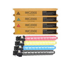 4 Toner Compatibles Nuevos Para Ricoh IM C2000, IM C2500.