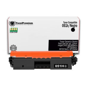 Toner Compatible CRG-051H para Canon imageCLASS LBP162, LBP162dw, MF262, MF262dw, MF262dw II, MF264, MF264dw, MF264dw